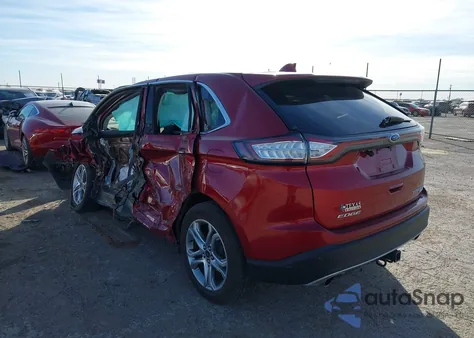 2017 Ford Edge Titanium z USA, uszkodzony, nr VIN 2FMPK4K95HBC49640